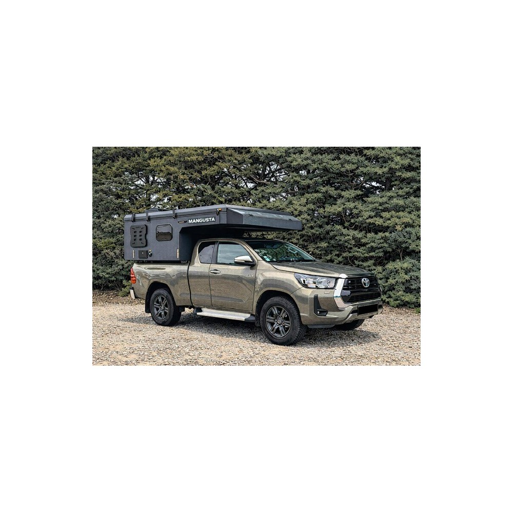 MAGUSTA CELLULE SUR MESURE PICKUP AMOVIBLE POUR VOYAGE AUTONOME PAR sifa 4x4 !