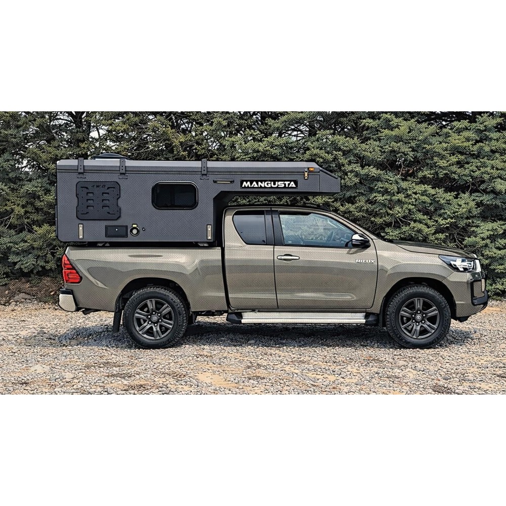 MAGUSTA CELLULE SUR MESURE PICKUP AMOVIBLE POUR VOYAGE AUTONOME PAR sifa 4x4 !