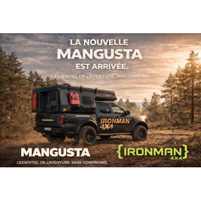 MAGUSTA CELLULE SUR MESURE PICKUP AMOVIBLE POUR VOYAGE AUTONOME PAR sifa 4x4 !