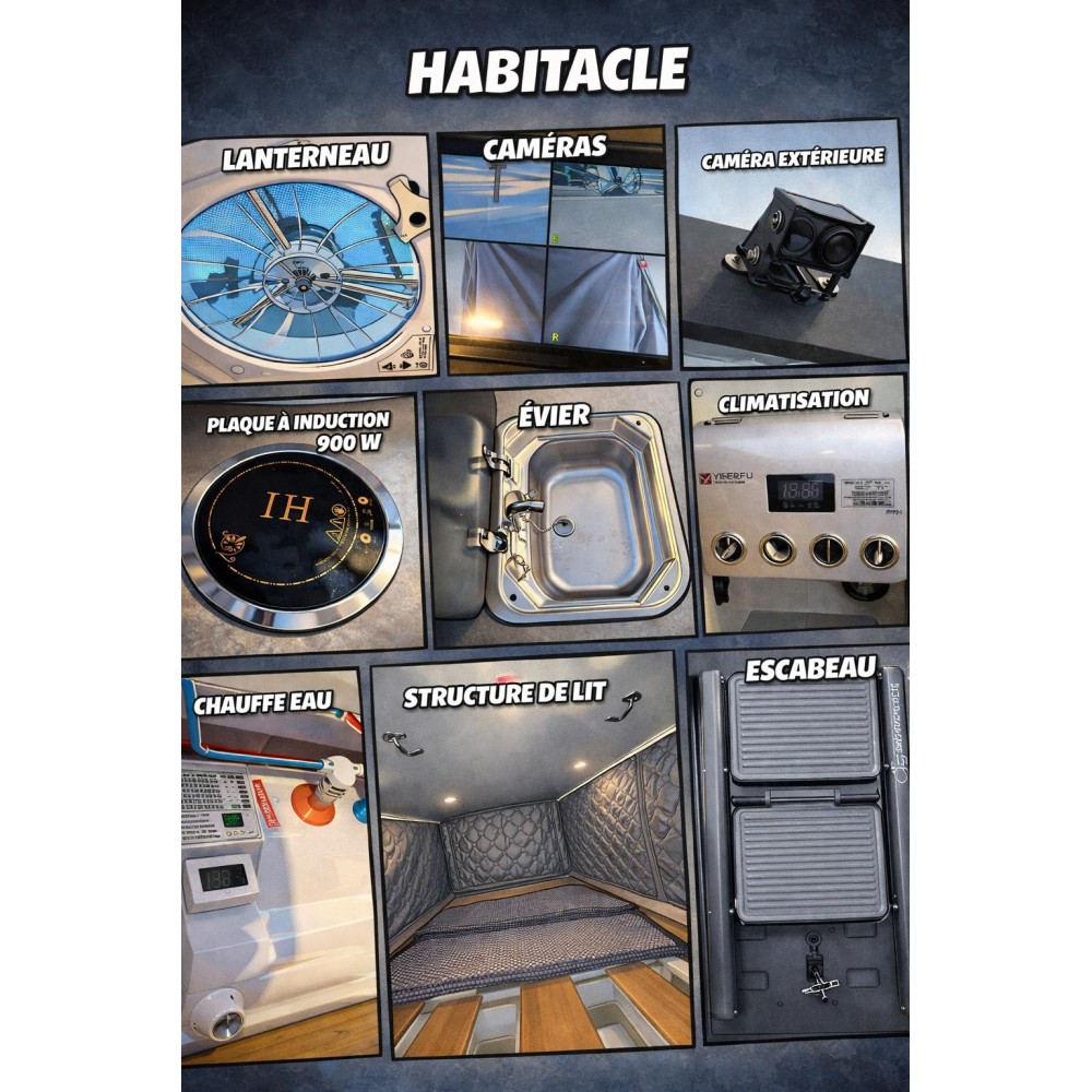 MAGUSTA  NOUVELLE CELLULE DE voyage pickup -sifa 4x4 !