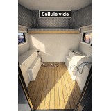 MAGUSTA CELLULE SUR MESURE PICKUP AMOVIBLE POUR VOYAGE AUTONOME PAR sifa 4x4 !