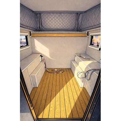 MANGUSTA D.CAB   forme droite d.cab. interieur vide