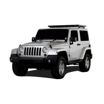 Kit de 1/2 galerie Slimline II extrême pour le Jeep Wrangler JK 2 Door (2007-2018) - de Front Runner