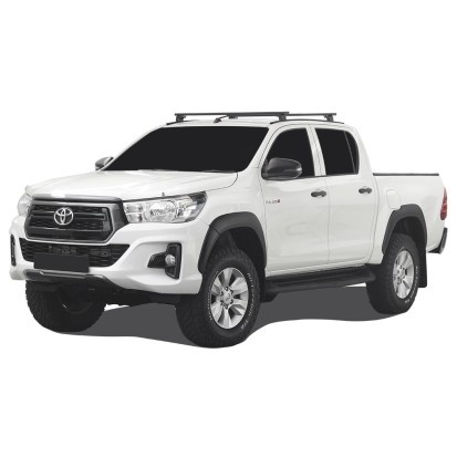 Kit de barres de toit pour une Toyota Hilux Revo DC (2016 - jusqu'à présent) / Rails AND Pieds - de Front Runner
