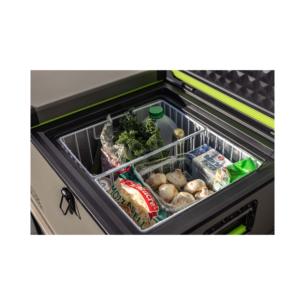 Frigo 65 L ironman 4x4 double zone  frigo camping capacité 89 canettes!