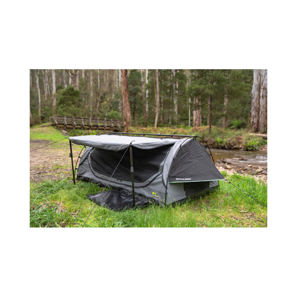 LIT CAMPING SWAG  ironman 4x4  1PLACE  200 x 90 cm  avec matelas inclu de 7 cm