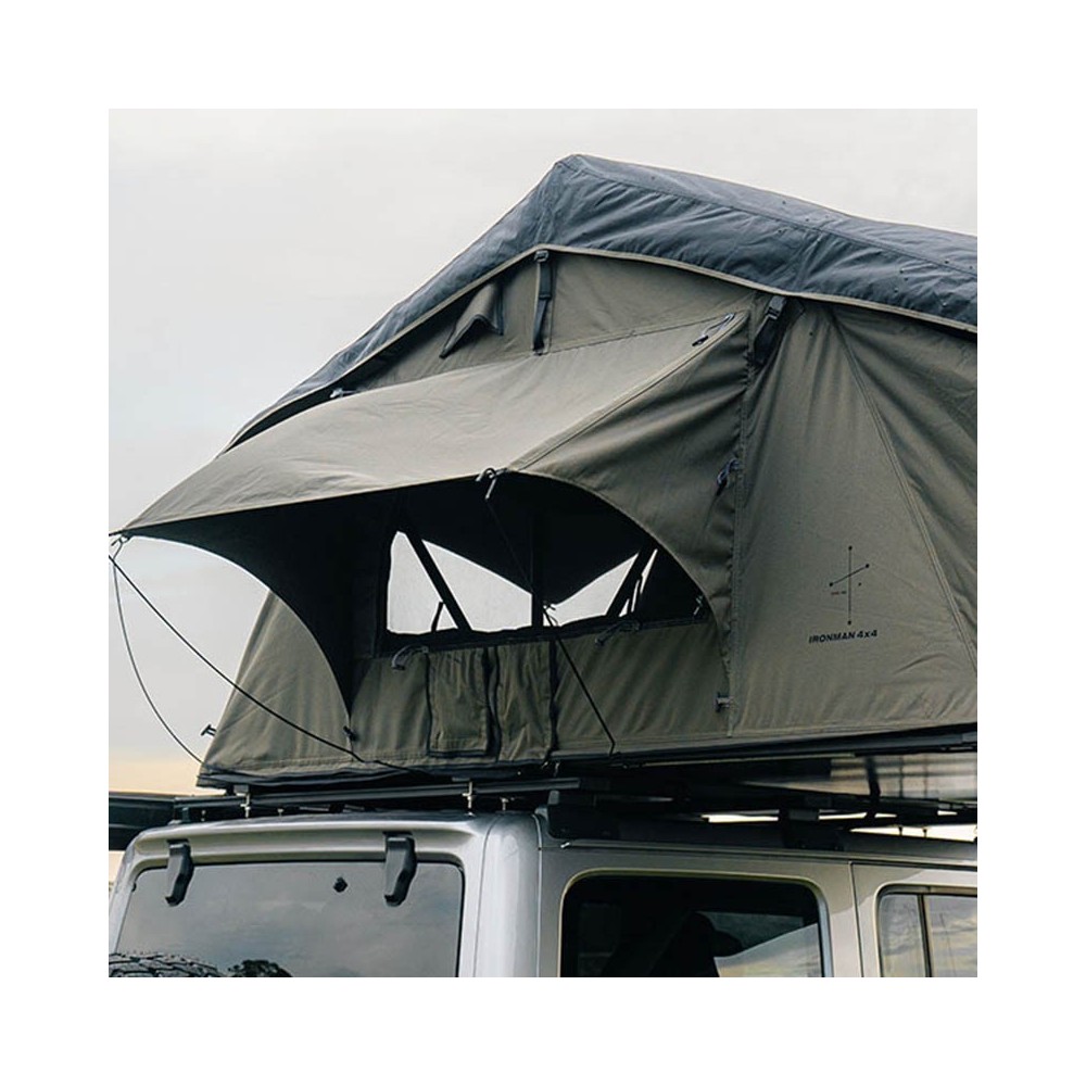 Tente de toit ironman 4X4  CROSS 1200 Ironman 4x4  - CHEZ SIFA 4X4  IRONMAN 4X4 LE BIVOUAC DE QUALITE XXL