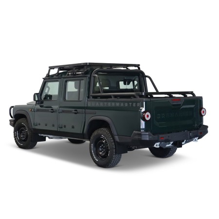 Ineos Grenadier Quartermaster (2023-Current) Roller Tonneau Cover Slimline II Load Bed Rack Kit