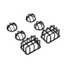 Grilles de protection de feux arrière pour un Land Rover Defender (1983-2006) - de Front Runner