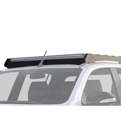Déflecteur de vent de barre lumineuse 40in pour galerie Slimsport du Toyota Hilux H48 DC (2022 - jusqu'à présent) -...