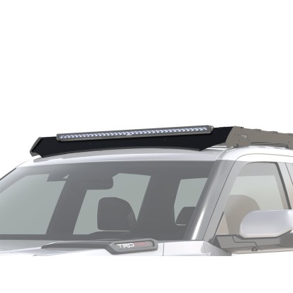 Déflecteur de vent pour barre lumineuse 40in de galerie Slimsport pour Toyota Tundra (2022- jusqu'à présent)